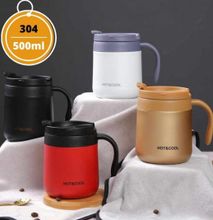 Vaccum Stainless Steel Coffee Cup 500 Ml